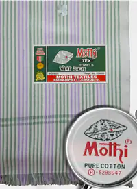 Mothi Cotton Bath Soft Towel (Pack of 6, 30x63 , Assorted colours Pack of 6 - Master