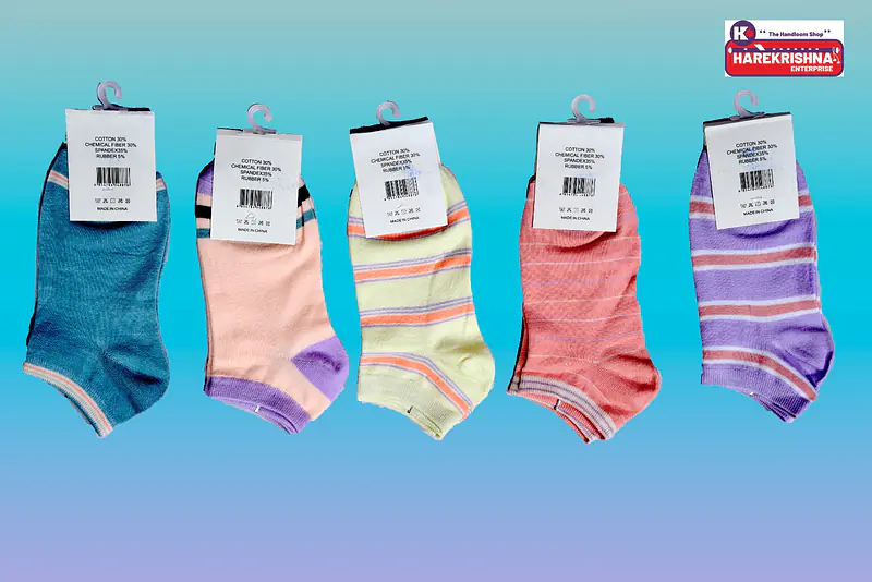Women Ankle Socks Low Cut Thin Sock Lightweight Pastal Color Soft SockS 5 Pairs, Assorted - Master