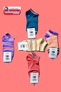 Women Ankle Socks Low Cut Thin Sock Lightweight Pastal Color Soft SockS 5 Pairs, Assorted - Master