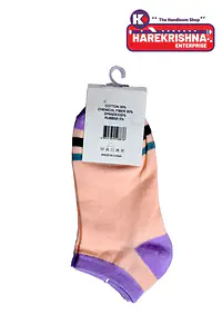 Women Ankle Socks Low Cut Thin Sock Lightweight Pastal Color Soft SockS 5 Pairs, Assorted - Master
