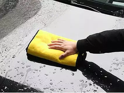Microfiber Towel for Car Cleaning 800 GSM 60x40 cms (Pack of 3)- Micro Fiber Cleaning Towel, Cloth for Dusting Washing & Mirror Glass Cleaning, Microfibre Cloth for Drying & for Car Detailing - Master