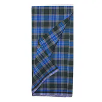 2m Checked Cotton Mens Lungi set of 2 - Master