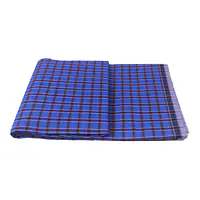 2m Checked Cotton Mens Lungi set of 2 - Master